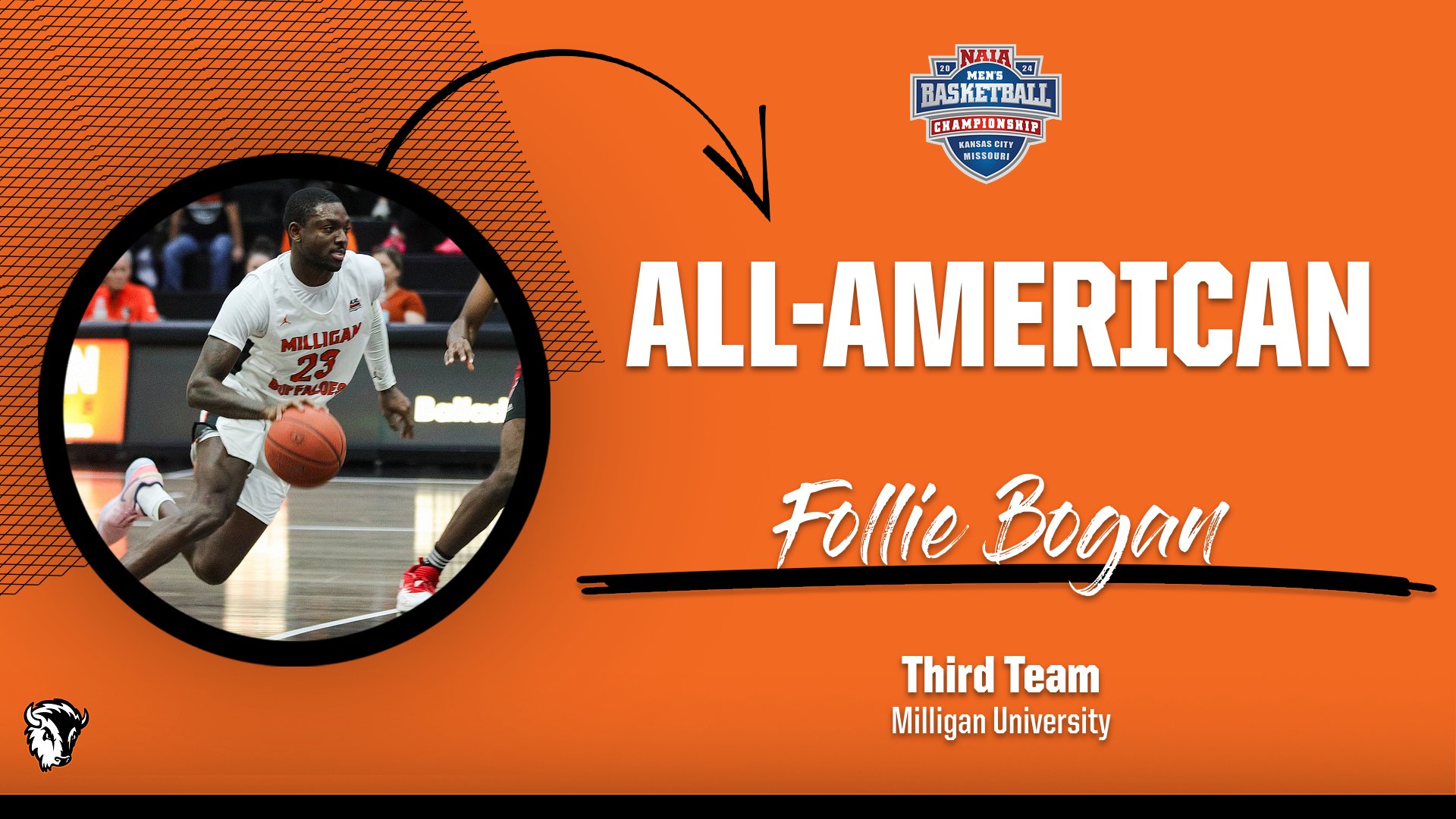 Milligan's Bogan Collects NAIA All-America Third Team Honors