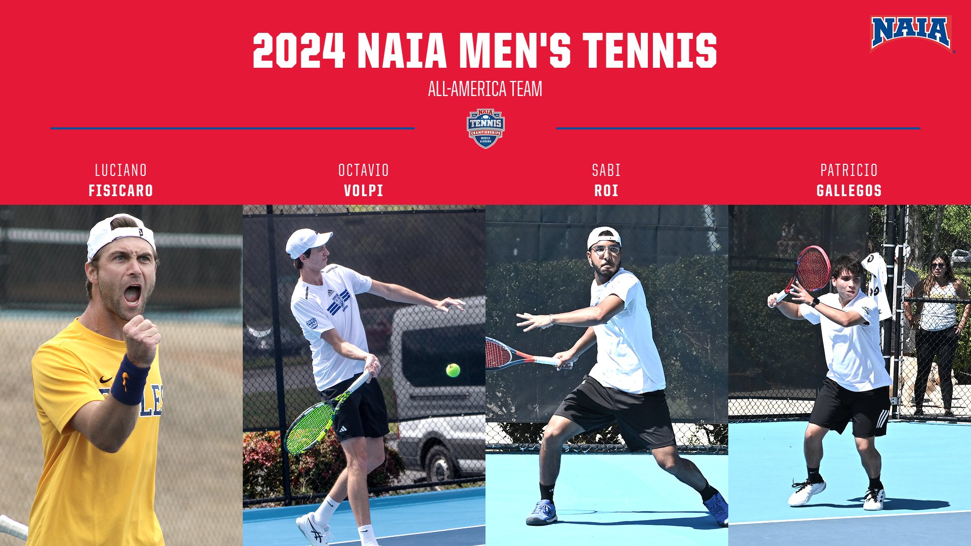 AAC Lands Four on NAIA Men's Tennis All-America Team