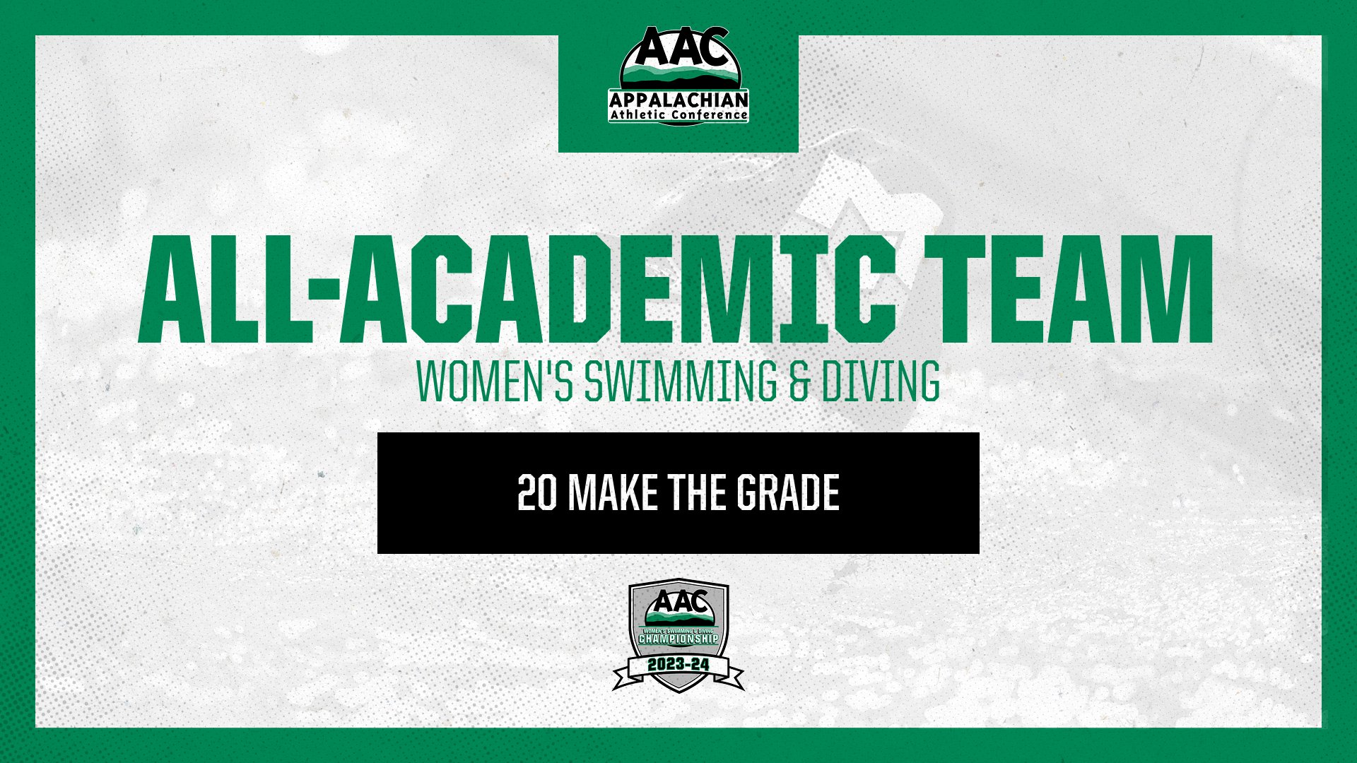 Women's Swimming &amp; Diving All-Academic, Champions of Character Teams Announced