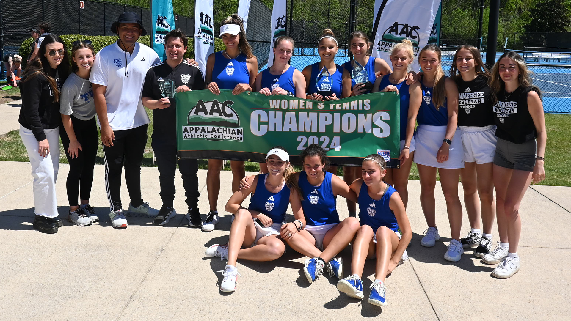 TWU Holds Off Union to Capture Women's Tennis Championship; All-AAC Team, Awards Announced