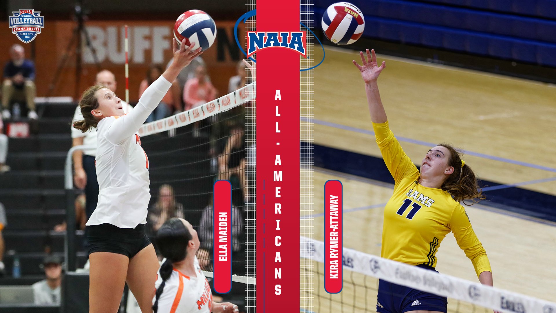 Maiden, Rymer-Attaway Collect NAIA All-American Team Honors